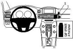 ProClip do Volvo XC70 12-16 - Uchwyty samochodowe do telefonów - miniaturka - grafika 1