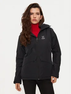 Haglöfs Kurtka outdoor Husk 607847 Czarny Standard Fit - Odzież trekkingowa damska - miniaturka - grafika 1