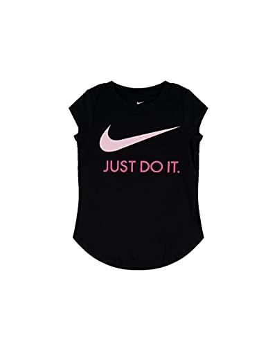 Nike Koszulka dziewczęca czarna 36F245023