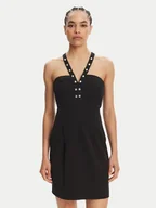 Sukienki - Liu Jo Sukienka koktajlowa WA5082 TS896 Czarny Regular Fit - miniaturka - grafika 1