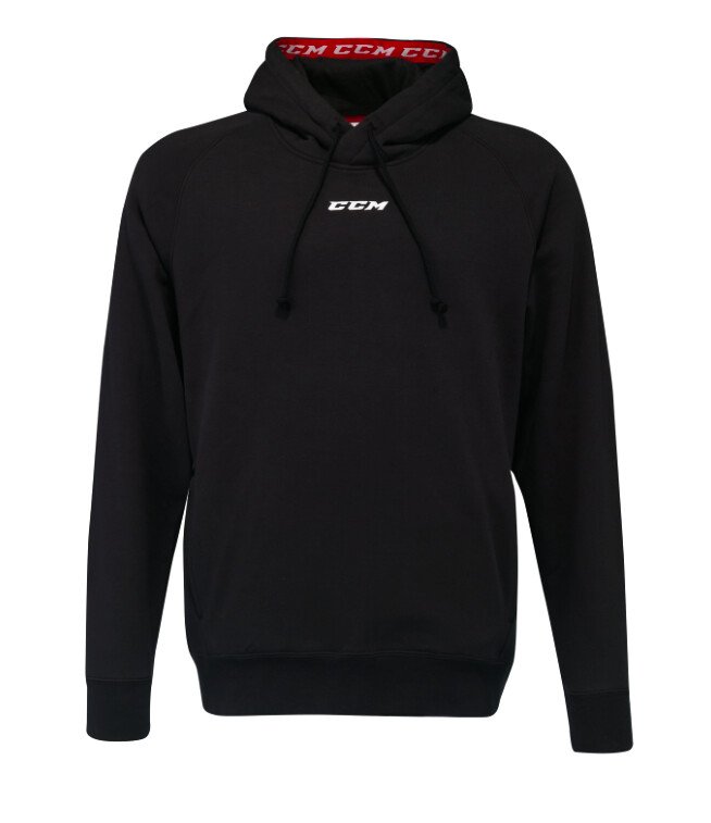 Bluza dziecięca CCM Team Fleece Pullover Hoodie Black S