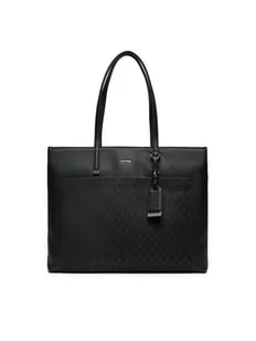 Calvin Klein Torebka Ck Must Medium Shopper_Mono K60K612774 Czarny - Torebki damskie - miniaturka - grafika 1