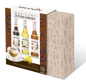 Śmietanki i dodatki do kawy - Monin Zestaw kawowy 3x50ml francuska wanilia słony karmel czekoladowe ciasteczko Zes 1 - miniaturka - grafika 1