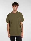 Koszulki męskie - t-shirt uomo dickies heavyweight ss pocket - dk0ws450 0ml1 military green - miniaturka - grafika 1
