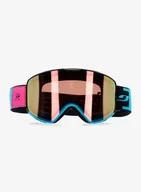 Gogle narciarskie - Gogle narciarskie Julbo Cyrius - REACTIV 1-3 Glare Control - dark gray/blue/pink flash - miniaturka - grafika 1