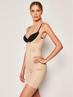 Bielizna nocna - Chantelle Kombinezon modelujący Basic Shaping C35060 Beżowy - miniaturka - grafika 1