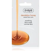 Maseczki do twarzy - Ziaja Kojąca maska do twarzy do skóry normalnej Soothing Face Mask) 7 ml - miniaturka - grafika 1