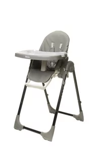 4 Baby Krzesełko Dziecięce Decco Grey - Krzesełka do karmienia - miniaturka - grafika 1