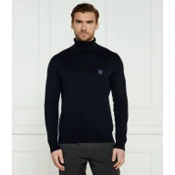 Swetry męskie - BOSS ORANGE Golf Akiro S | Regular Fit | z dodatkiem kaszmiru - miniaturka - grafika 1