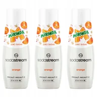 Syropy i koncentraty owocowe - Syrop SodaStream Koncentrat do Wody do Saturatora sok Mirinda Zero BEZ CUKRU 3 szt. - miniaturka - grafika 1