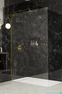 Radaway Modo SL Gold II kabina Walk-in 90x200 lewa szkło przejrzyste 10319094-09-01L - Kabiny prysznicowe Radaway Modo SL Gold II kabina Walk-in 90x200 lewa szkło przejrzyste 10319094-09-01L - Kabiny prysznicowe - miniaturka - grafika 1