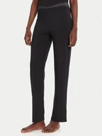 Spodnie sportowe damskie - BOSS Spodnie dresowe Sheen 50545593 Czarny Regular Fit - miniaturka - grafika 1