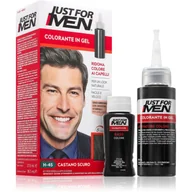 Farby do włosów i szampony koloryzujące - Just for Men Color Kit tonująca farba do włosów dla mężczyzn odcień H-45 Dark Brown 1 szt. - miniaturka - grafika 1
