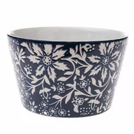 Miski i półmiski - Miska ceramiczna Biały kwiat, 570 ml - miniaturka - grafika 1