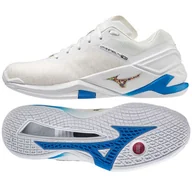 Piłka ręczna - Buty do piłki ręcznej Mizuno Wave Stealth Neo M X1GA200100 białe białe - miniaturka - grafika 1