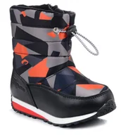 Buty dla dziewczynek - Śniegowce buty dziecięce zimowe ocieplane Wojtylko Z23033-34 - miniaturka - grafika 1