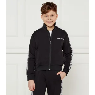 Karl Lagerfeld Kids Bluza Regular Fit - Bluzy dla chłopców - miniaturka - grafika 1