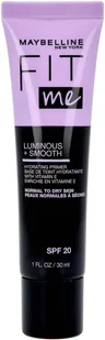 Maybelline Fit Me! Luminous + Smooth baza pod makijaż 30 ml - Bazy pod makijaż - miniaturka - grafika 3