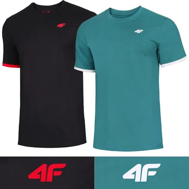 Koszulka męska 4F komplet 2 szt. t-shirt podkoszulek zestaw TZ55 XL