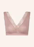 Biustonosze - Hanro Biustonosz Bez Fiszbin Cotton Delight rosa - miniaturka - grafika 1