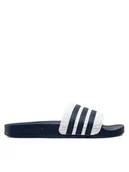 Klapki i japonki damskie - adidas Klapki adilette G16220 Biały - miniaturka - grafika 1