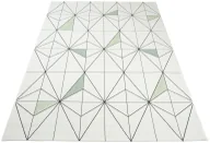 Dywany zewnętrzne - Jasnozielony dywan zewnętrzny sznurkowy S3-G87 - miniaturka - grafika 1