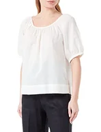 Bluzki damskie - Sisley Bluzka damska, Bianco 10r, S - miniaturka - grafika 1