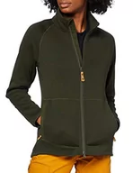 Bluzy damskie - FJALLRAVEN Damska bluza z polaru Övik z suwakiem, zielona, XL - miniaturka - grafika 1