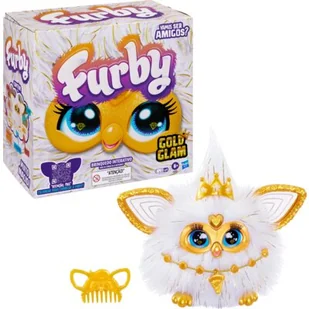 Maskotka HASBRO Furby Złota Blask G1938120 - Maskotki i pluszaki Maskotka HASBRO Furby Złota Blask G1938120 - Maskotki i pluszaki - miniaturka - grafika 1