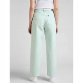 Spodnie damskie - LEE WIDE LEG LONG TURQOISE L31ZOL94 29/35 - miniaturka - grafika 1
