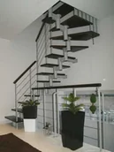 Schody strychowe - Schody modułowe CORA model Mix extra 06 U-180 13 elementów - miniaturka - grafika 1