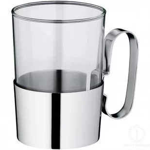 WMF - Pure szklanka do herbaty stal nierdzewna Cromargan 200 ml. - Szklanki - miniaturka - grafika 1