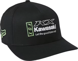 Fox Racing Kawasaki Flexfit Hat czapka męska, czarny, S-M - Czapki męskie - miniaturka - grafika 1