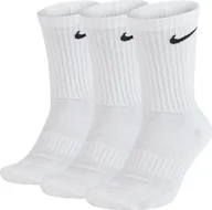 Majtki męskie - Nike Skarpety długie NIKE Sportowe Everyday Cushion 3 PAK białe r M / 38-42 - miniaturka - grafika 1