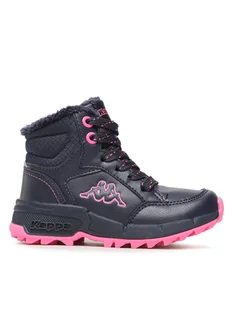 Kappa Kozaki 260904K Granatowy - Buty dla dziewczynek - miniaturka - grafika 1