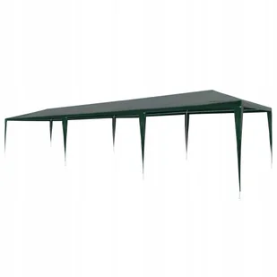 vidaXL Namiot imprezowy, 3 x 9 m, PE, zielony 45094 - Pawilony ogrodowe - miniaturka - grafika 2