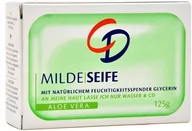 Mydła - Lornamed CD Lornamed 125g mydło kostka Aloe Vera - miniaturka - grafika 1