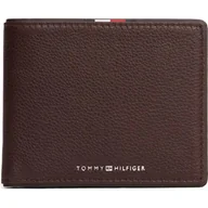 Portfele - Tommy Hilfiger Skórzany portfel TH CORP - miniaturka - grafika 1