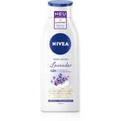 Balsamy i kremy do ciała - Nivea Lavender mleczko do ciała z lawendą 400 ml - miniaturka - grafika 1
