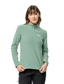 Swetry damskie - Jack Wolfskin Damski sweter Taunus Hz Granite Green, L - miniaturka - grafika 1