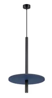 Lampy sufitowe - Granatowa lampa wisząca z nowoczesnym kloszem - M162-Zerpen - miniaturka - grafika 1