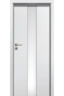 Drzwi wewnętrzne - Pol-Skone Dzwi Wewnętrzne Z Szybą Etiuda A02 Biały - miniaturka - grafika 1