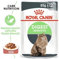 Mokra karma dla kotów - Royal Canin Mokra  48 X 85 G - Digest Sensitive W Sosie - miniaturka - grafika 1