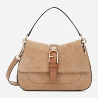 Torebki damskie - Torebka crossbody damska ze skóry naturalnej Furla WB01032BX3354YU5001007 Brązowa (8050597551746) - miniaturka - grafika 1