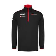 Bluzy męskie - Bluza męska Half Zip Team Haas F1 2023 - miniaturka - grafika 1