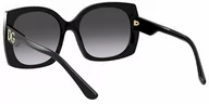 Okulary przeciwsłoneczne - Dolce & Gabbana Okulary przeciwsłoneczne DG4385-501/8G - miniaturka - grafika 1