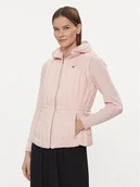 Kamizelki damskie - Tommy Hilfiger Bezrękawnik Feminine Lw Down Vest WW0WW40485 Różowy Slim Fit - miniaturka - grafika 1