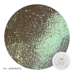 Many Beauty Many Beauty - Błyszczący pigment kosmetyczny - Galaxy - 2 ml - S-04 SERPENTS - Cienie do powiek - miniaturka - grafika 1