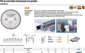Tarcze do pił - CMT PIŁA HM 250x32x3,2/2,5 Z=80 DO MATERIAŁÓW NIEŻELAZNYCH I PLASTIKU - miniaturka - grafika 1
