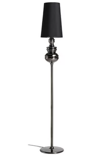 King Home Lampa podłogowa 158x26cm Queen Floor czarna 1018F.BLACK - Lampy stojące - miniaturka - grafika 1